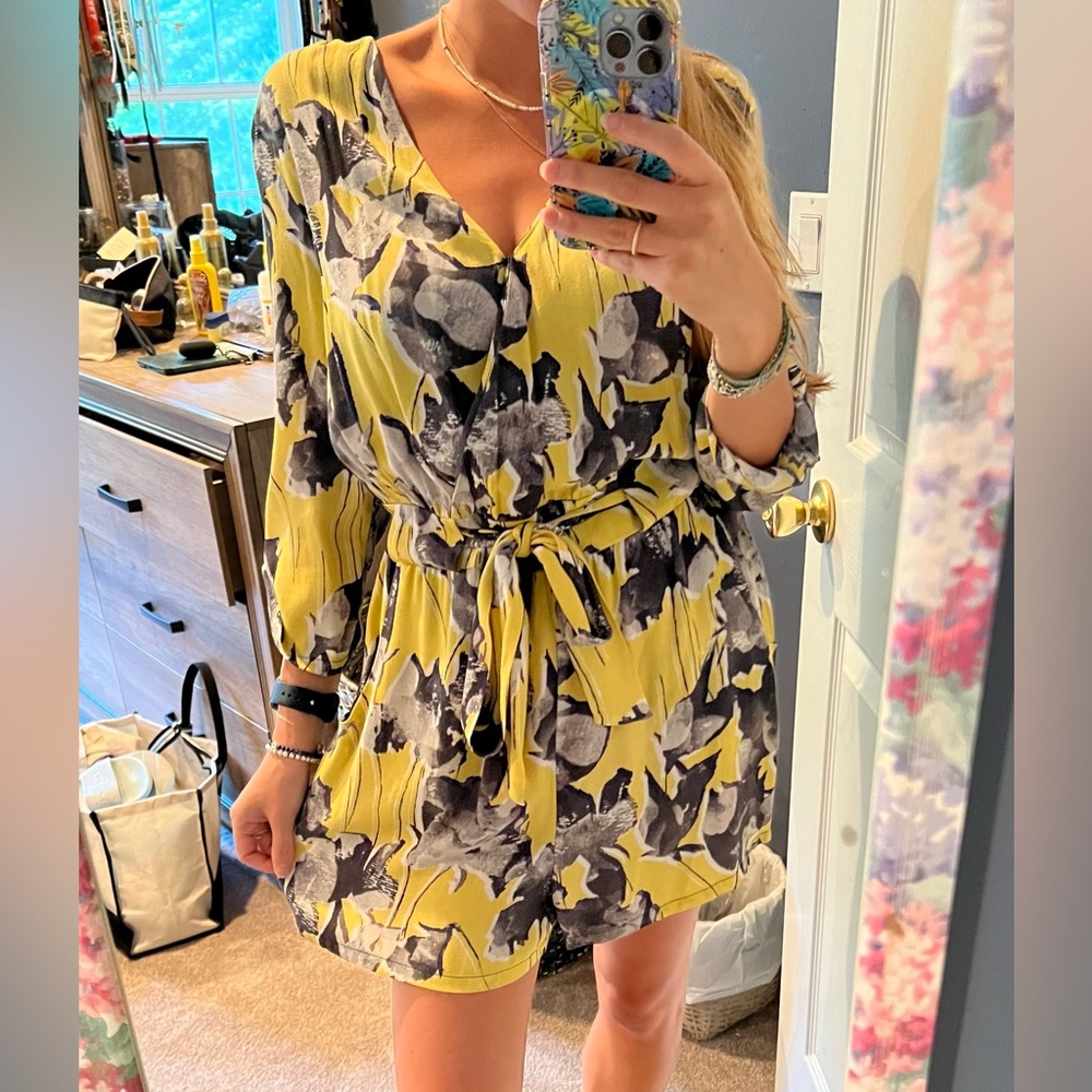 Multicolor Anthropologie romper